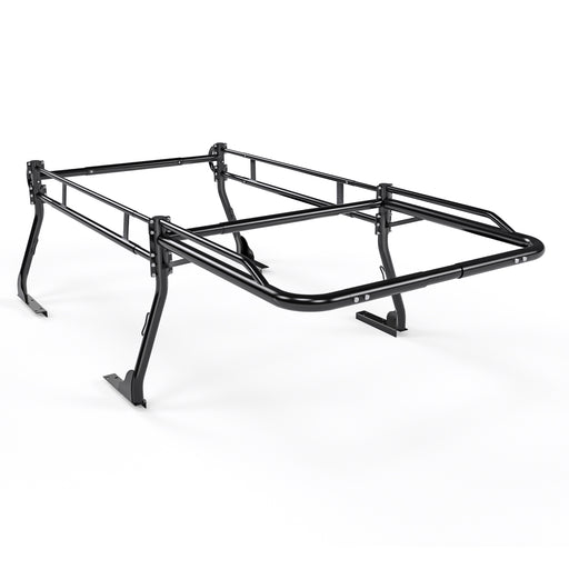 AA-Racks Model X31 Truck Bed Ladder Racks for Pickups with 30'' Side Bar Over Cab Ext. Lumber Utility Pipe Racks - Matte Black(2 Packages) - AA Products Inc