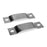 Sheet Stainless Steel Parts Suitable for Wide Flat Crossbars, Pack of 2-Silver (P-KSX01) - AA Products Inc