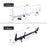 AA-Racks Cargo Van Top Ladder Roof Racks Steel Fits for Ford Transit Connect 2014-Newer (X202-TR(CN)) - AA Products Inc