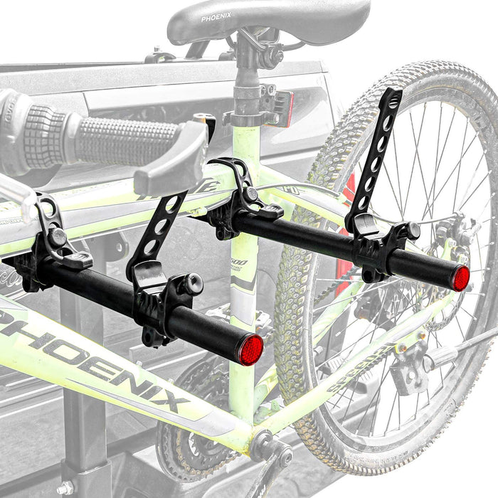 AA Products 2 Bike Rack Platform Hitch Mount Rack Foldable Bicycle Rack for Cars, Trucks, SUV's and Minivans, Fits 2'' Hitch Receiver(BRC-01) - AA Products Inc