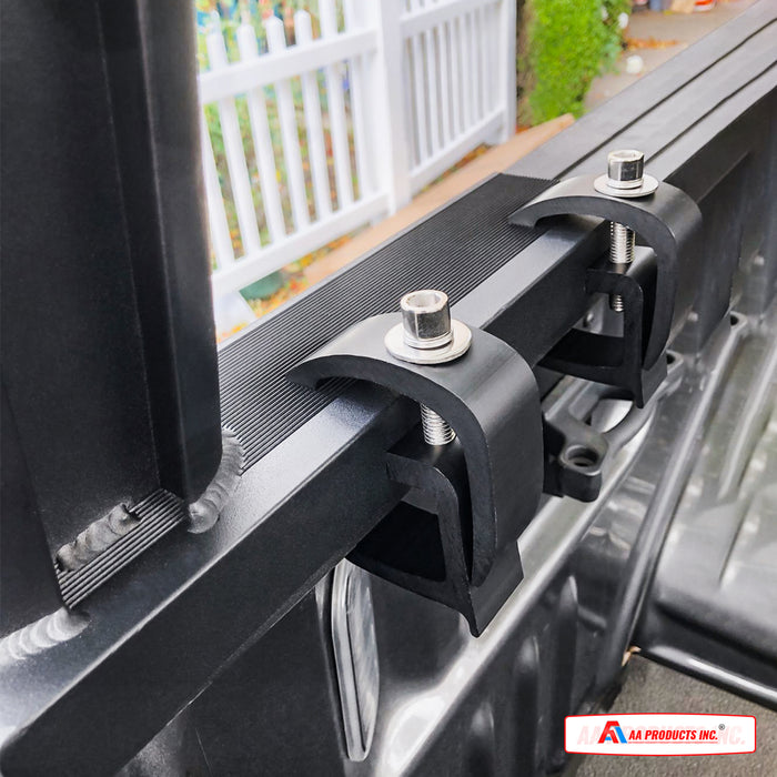 AA-Rack Aluminum Mounting C-clamps For No Drilling Truck Rack & Camper Shell (P-AC-01) - AA Products Inc