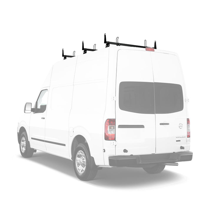 AA-Racks Steel Cross Bar Van Top Roof Rack System Cargo Carrier for Nissan NV 2012-On (X202-NV) - AA Products Inc