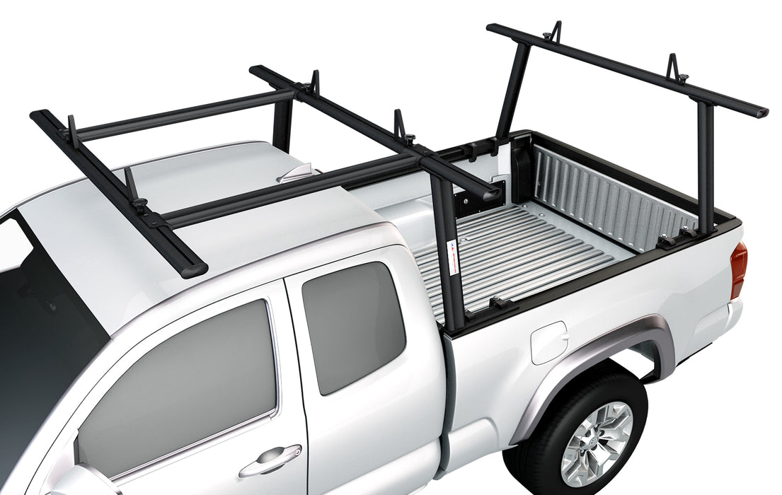 AA-Racks Aluminum Pickup Truck Utility Ladder Racks with Over Cab Extension for Toyota Tacoma 2005-On (APX25-E-TA) - AA Products Inc