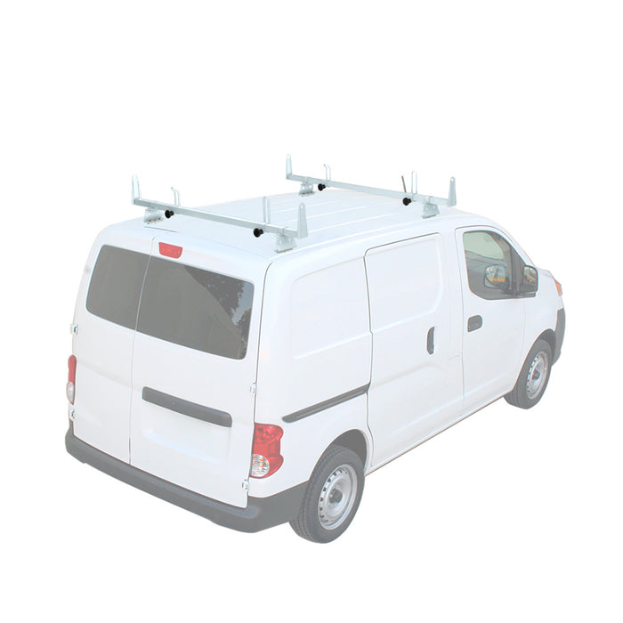 AA-Racks Model X202 Steel Van Roof Rack Cross Bars Fits 2013-On NV200/ 2014-On Transit Connect/ 2013-2017 City Express（X202-NV/TR/CH） - AA Products Inc