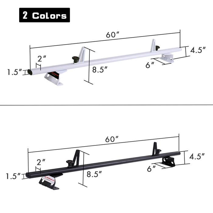 AA-Racks Aluminum Van Ladder Roof Racks(Fits: Mercedes Benz Metris 2014-On) (AX312-ME) - AA Products Inc
