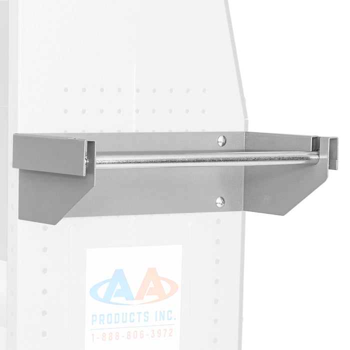 AA Products P-SH-Single Wire Reel Holder - 13" Wide Single Rod Wire Spool Rack Designed for 13"D AA Van Shelving (P-SH-SWRH-13) - AA Products Inc