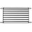 AA-Racks P-HX-502-M Louver Long Style Steel Headache Rack Middle Screen Protective Set, Truck Rack Accessories for Model HX-502(P-HX502-M Louver-L) - AA Products Inc