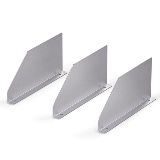 AA Products P-SH-Divider-B 5.9" Heightened Version Shelf Divider Shelf Accessories Designed for 13" Depth Van Shelving Storage, Set of 3 - Grey - AA Products Inc