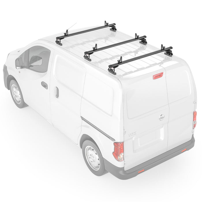 AA-Racks Model AX312 Aluminum Van Roof Rack Cross Bars Fits for 2013-On NV200/ 2014-On Transit Connect/ 2013-2017 City Express (AX312-50-NV/TR/CH) - AA Products Inc