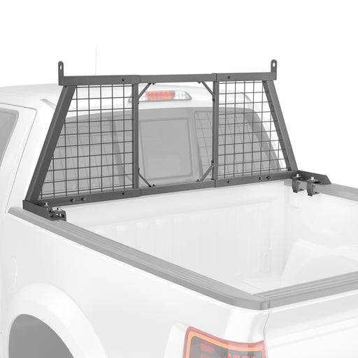 AA-Racks Model HX-502 Extendable Steel Removable Pickup Truck Headache Rack with Protective Set, Sandy Black (HX-502-BLK) - AA Products Inc