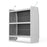 AA Products Model SH-4604-T3 Steel Low/Mid/High Roof Van Shelving Storage System Fits Transit, GM, NV, Promaster, Sprinter and Metris, Contoured Shelving Unit, 42" W x 46" H x 16" D(SH-4604-T3) - AA Products Inc