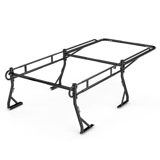 AA-Racks Model RX39-LC Truck Bed Ladder Rack Quick-Open Rotatable Rear Bar Side Bar with Long Cab Ext(RX39-LC) - AA Products Inc