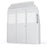 AA Products Model PT-SP-HR Cargo Van Safety Partition Protective Bulkhead Fit for Full Size High Roof Sprinter Vans Grey