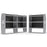AA Products SH-4304(3) Steel Van Shelving Storage System Fits for NV200, Transit Connect 2014+, Promaster City and Chevy City Express - AA Products Inc