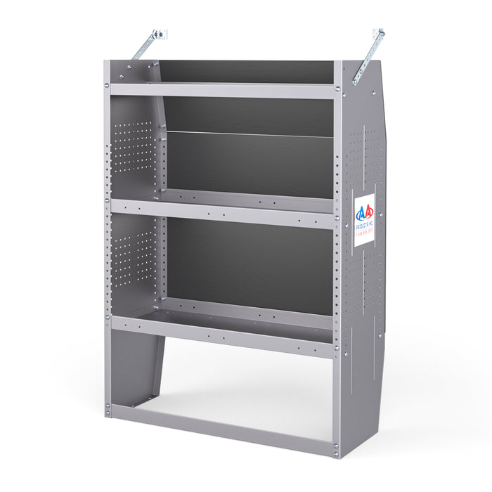 AA Products Steel Low/ Mid/ High Roof Van Shelving Storage System Fits Transit, GMC/Chevy Express, NV, Promaster and Sprinter (SH-4603) - AA Products Inc