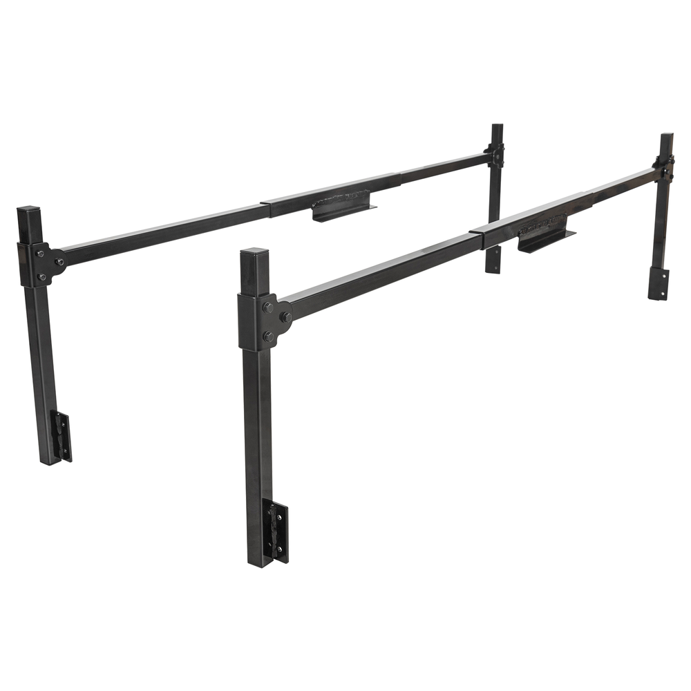 AA-Racks Model X-TCR Universal Truck Caps & Topper Ladder Rack 2 Bar Ladder rack Adjustable Iron Cross Bar(X-TCR) - AA Products Inc