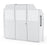 AA Products Model PT-TR-LR Cargo Van Safety Partition Low Roof Protective Bulkhead Fit for Transit Full Size Vans Grey (PT-TR-LR) - AA Products Inc