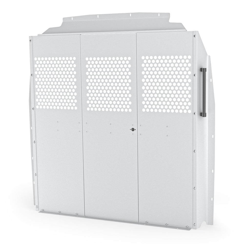 AA Products Model PT-TR-MR Cargo Van Safety Partition Medium Roof Protective Bulkhead Fit for Transit Full Size Vans (PT-TR-MR) - AA Products Inc