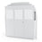 AA Products Model PT-TR-MR Cargo Van Safety Partition Medium Roof Protective Bulkhead Fit for Transit Full Size Vans (PT-TR-MR) - AA Products Inc