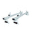 AA-Racks Aluminum Van Roof Ladder Rack with Load Stop Utility Cargo Carrier Rack (Fits: Transit Connect 2014-Newer) (AX302-TR(CN))