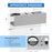 AA Products P-SH-Screwdriver Rack 13"W Steel Tool Holder Rack Designed for 13'' D Van Shelving Storage Rack to Storage Screwdriver, Pliers and Spray Can (P-SH-SDR-13) - AA Products Inc