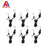AA Products Adjustable Kayak Canoe Bow Stern Ratchet Tie Down Straps Rope Hanger, 300Lb/ Pair (RR-314)