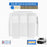 AA Products Model PT-SP-LR Cargo Van Safety Partition Protective Bulkhead Fit for Full Size Low Roof Sprinter Vans Grey