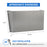 AA Products P-SH-Hanging File Holder Steel Hanging Paper Organizer Paper Document Storage, Easy Mounts on Shelves, Partitions, Walls, Set of 2, Silver（P-SH-HFH-13)） - AA Products Inc
