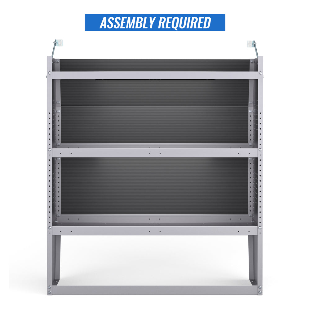 AA Products Steel Low/ Mid/ High Roof Van Shelving Storage System Fits Transit, GMC, NV, Promaster Sprinter and Metris(SH-4604） - AA Products Inc