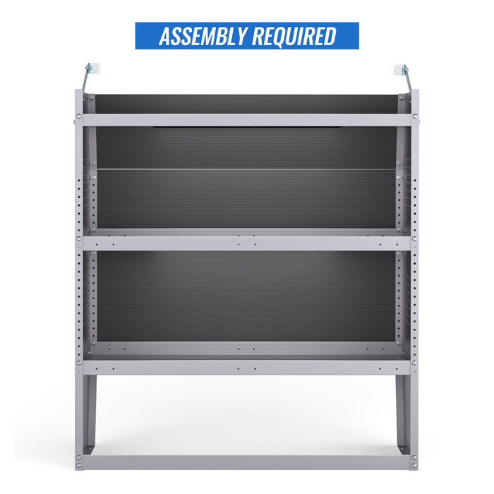 AA Products Steel Low/ Mid/ High Roof Van Shelving Storage System Fits Transit, GMC, NV, Promaster Sprinter and Metris(SH-4604） - AA Products Inc