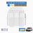 AA Products Model PT-SP-HR Cargo Van Safety Partition Protective Bulkhead Fit for Full Size High Roof Sprinter Vans Grey