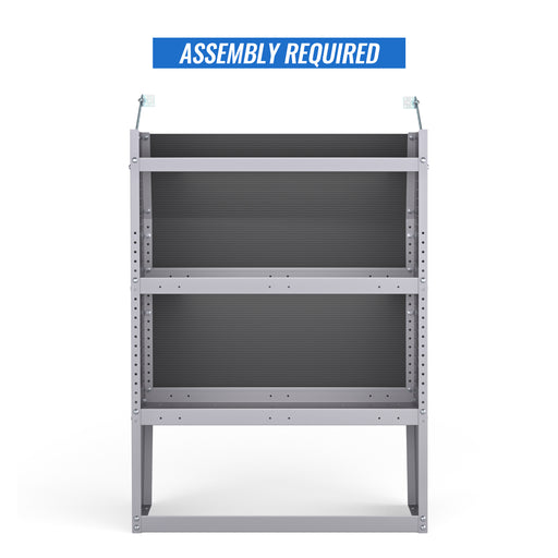 AA Products Inc. SH-4303 Steel Van Shelving Storage System Fits for Nv200, Transit Connect 2014+, ProMaster City and Chevy City Express, Contoured