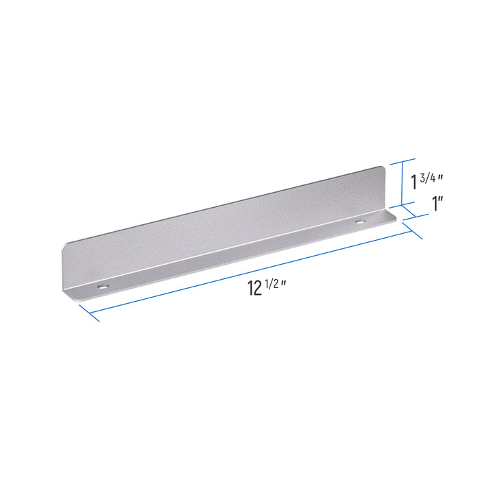 AA Products P-SH-Divider-A Shelf Divider Shelf Accessories Designed for 13" Depth Van Shelving Storage, Set of 3 - Grey - AA Products Inc