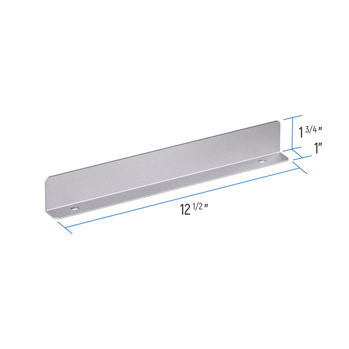 AA Products P-SH-Divider-A Shelf Divider Shelf Accessories Designed for 13" Depth Van Shelving Storage, Set of 3 - Grey - AA Products Inc