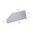 AA Products P-SH-Divider-TOP 4.3" Heightened Version Shelf Divider Shelf Accessories Designed for top boards of 13" Depth Van Shelving Storage, Set of 3 - Grey (P-SH-Divider-T) - AA Products Inc