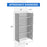 AA Products P-SH-Wire Reel Holder -13" Wide 4 Rods Wire Spool Rack Designed for 13"D AA Van Shelving (P-SH-WRH-13) - AA Products Inc
