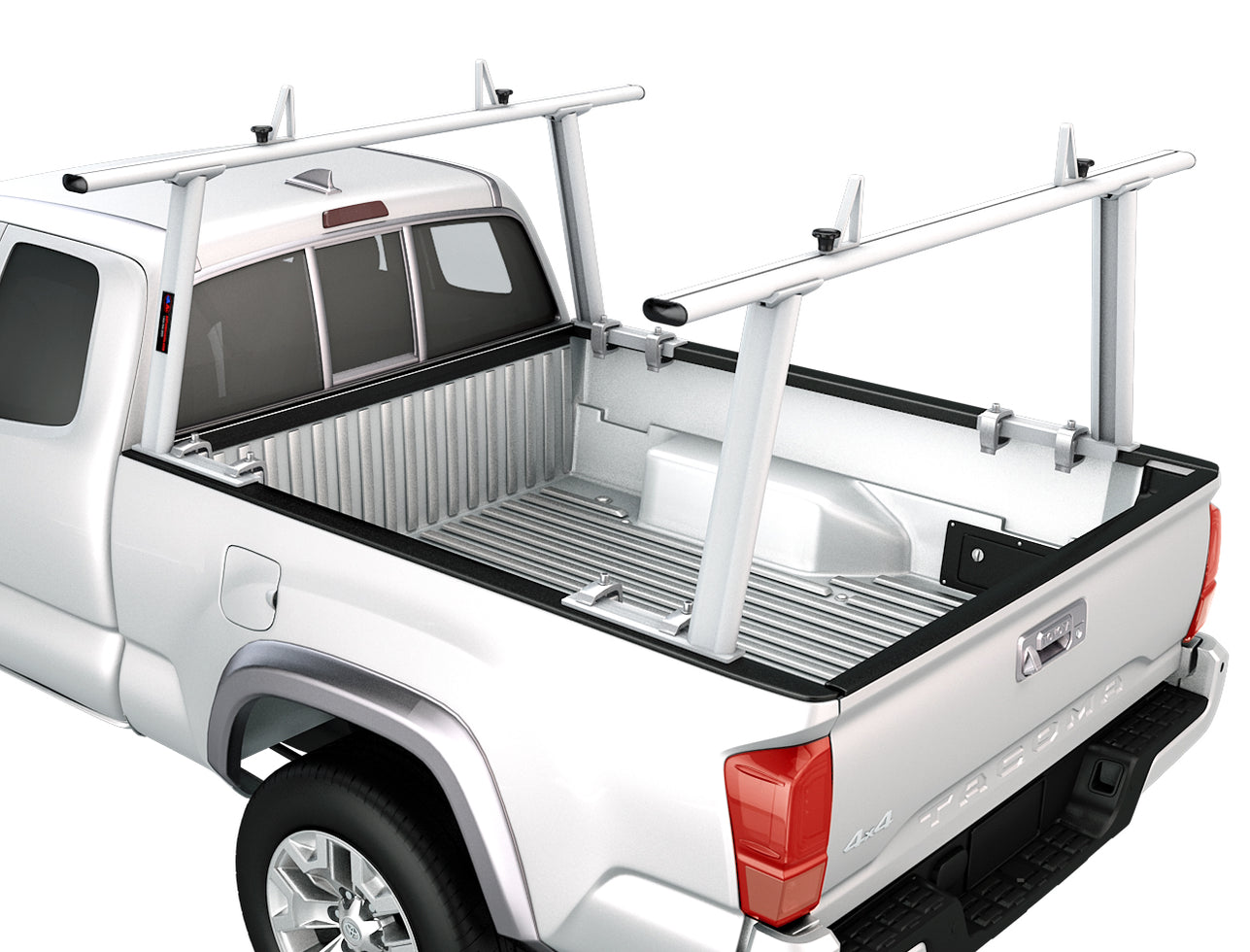 Aa Rack AA-Racks Adjustable Aluminum Pick-Up Truck Ladder Rack (No drilling ...