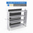 AA Products Model SH-6205(2) Steel Low/Mid/High Roof Van Shelving Storage System Fits Transit, ProMaster and Sprinter, 4 Tiers Set of 2 Van Shelving Units, 52''W x 62''H x 16''D - AA Products Inc