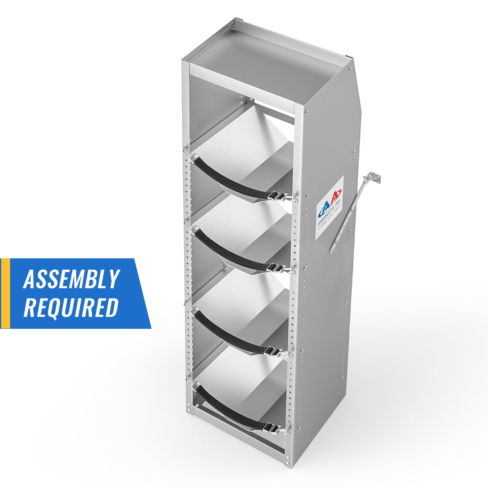 TR-4-52 Refrigerant Tank Rack Steel Freon Tank Holder Rack Shelving ...