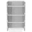 AA Products P-SH-Wire Reel Holder -13" Wide 4 Rods Wire Spool Rack Designed for 13"D AA Van Shelving (P-SH-WRH-13) - AA Products Inc