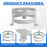 AA Products Model TH-11-6 Propane Tank Holder - Secure Cylinder Rack Stand Perfectly Fits Less Than 10" Diameter Propane Tanks- Ideal for Garage, Vehicle Transport & Factory Storage