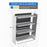 AA Products Model SH-6204 Steel Mid/High Roof Van Shelving Storage System Fits Transit, ProMaster and Sprinter, 4 Tiers Van Shelving Units, 42''W x 62''H x 16''D(SH-6204) - AA Products Inc