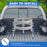 AA Products Model TH-11-6 Propane Tank Holder - Secure Cylinder Rack Stand Perfectly Fits Less Than 10" Diameter Propane Tanks- Ideal for Garage, Vehicle Transport & Factory Storage