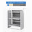 AA Products Model SH-4603-T3 Steel Low/Mid/High Roof Van Shelving Storage System Fits Transit, GM, NV, Promaster and Sprinter, Contoured Shelving Unit, 32" W x 46" H x 16" D(SH-4603-T3) - AA Products Inc