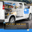 AA Products Model PT-GM/CH Cargo Van Safety Partition Protective Bulkhead Fit for GMC Savana / Chevrolet Express Vans Grey - AA Products Inc