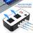 AA Products P-SH-Power Inverter 12V DC to 110V AC 200W Car Charger Adapter Various Charging Protocols Fits AA Products Power Tool Organizer (P-SH-PI-01)
