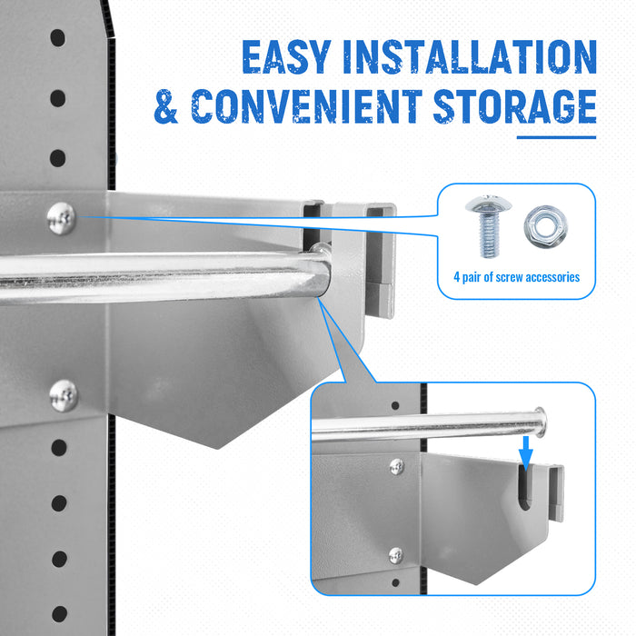 AA Products P-SH-SWRH-16 Single Wire Spool Rack Fit for 16"D Van Shelving (P-SH-SWRH-16) - AA Products Inc