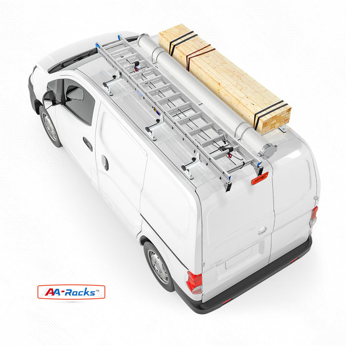 AA-Racks Model AX312 Aluminum Van Roof Rack Cross Bars Fits for 2013-On NV200/ 2014-On Transit Connect/ 2013-2017 City Express (AX312-50-NV/TR/CH) - AA Products Inc