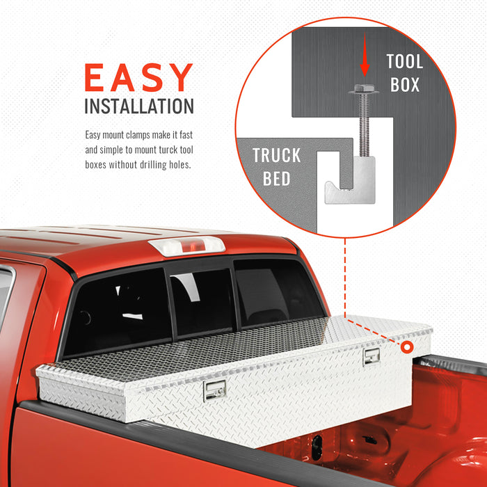 AA-Racks Mounting Clamps for Pickup Truck Toolbox Tie Down J-Hook Crossover (P-AC-07) - AA Products Inc