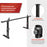 AA-Racks  75" Full-Size Pickup Truck Ladder Racks Low-Profile Height-Adjustable Utility Aluminum Truck Bed Rack with Load Stops-Black(APX2501-BLK) - AA Products Inc